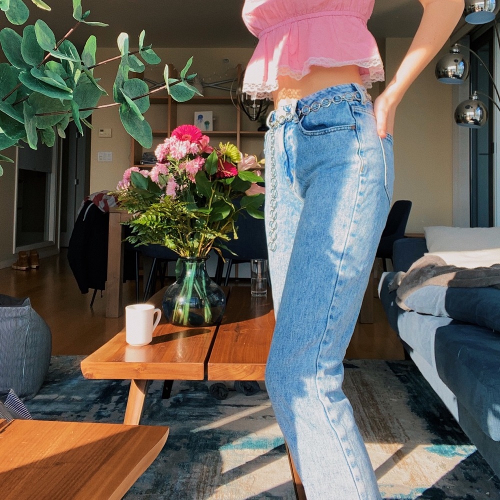 Slim fit mom jeans